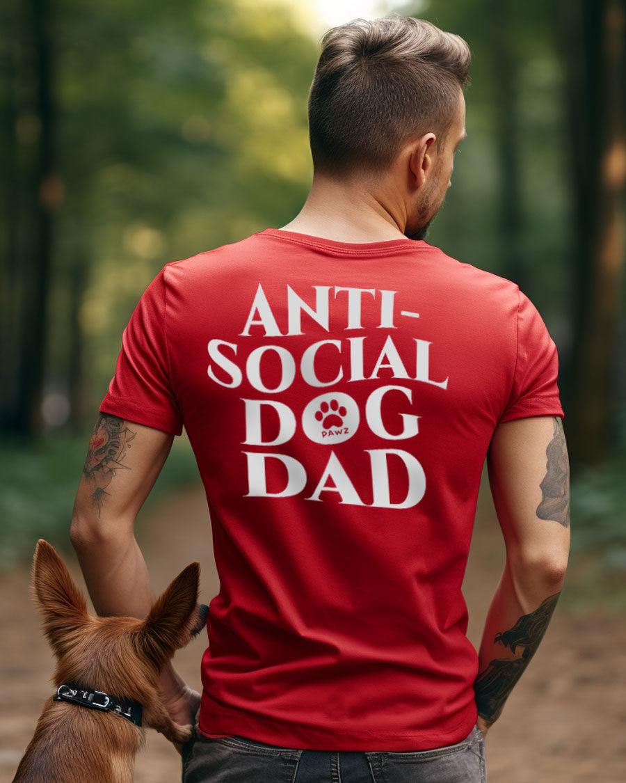 Anti-Social Dog Dad Tee - Pawz