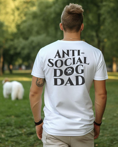 Anti-Social Dog Dad Tee - Pawz