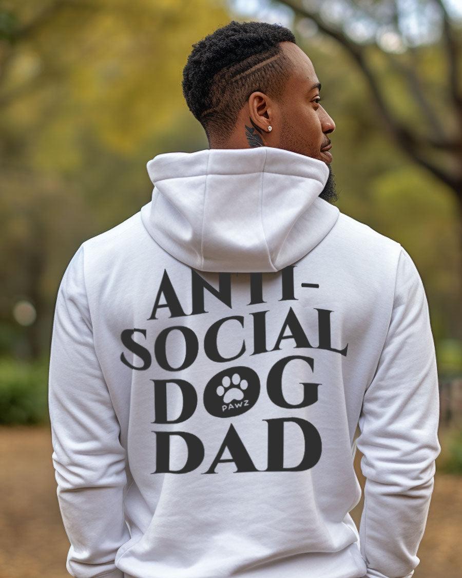 Anti-Social Dog Dad Hoodie - Pawz