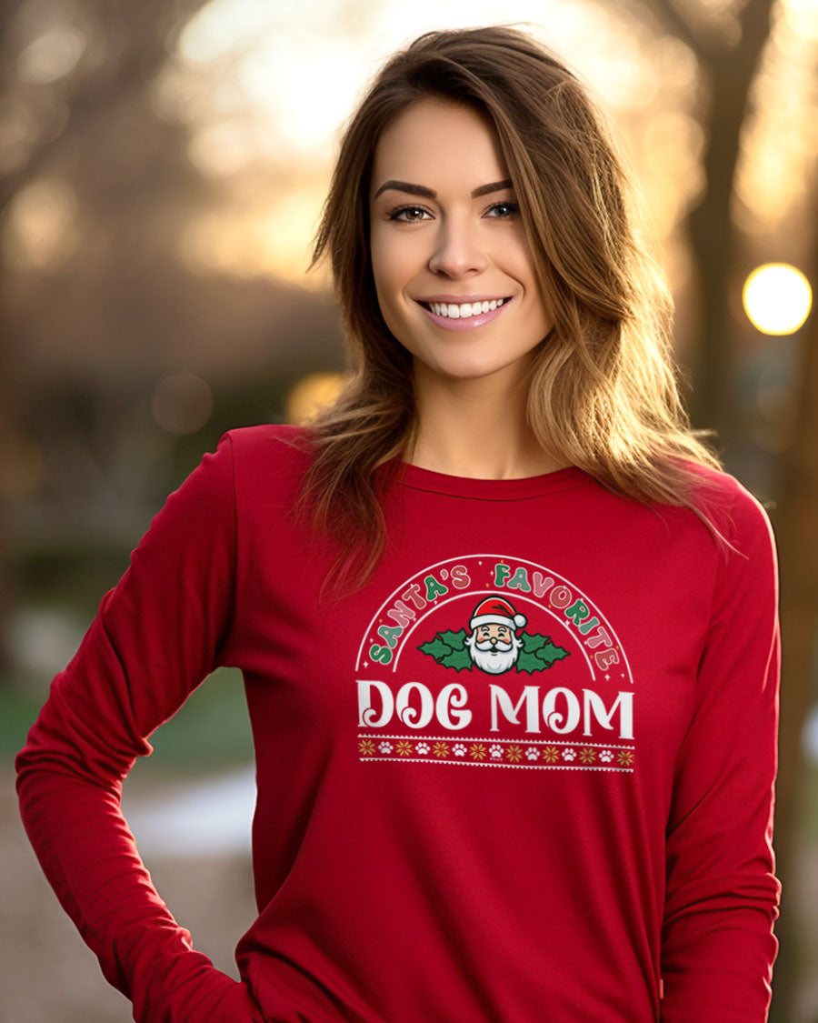 Santa's Favorite Dog Mom - Pawz