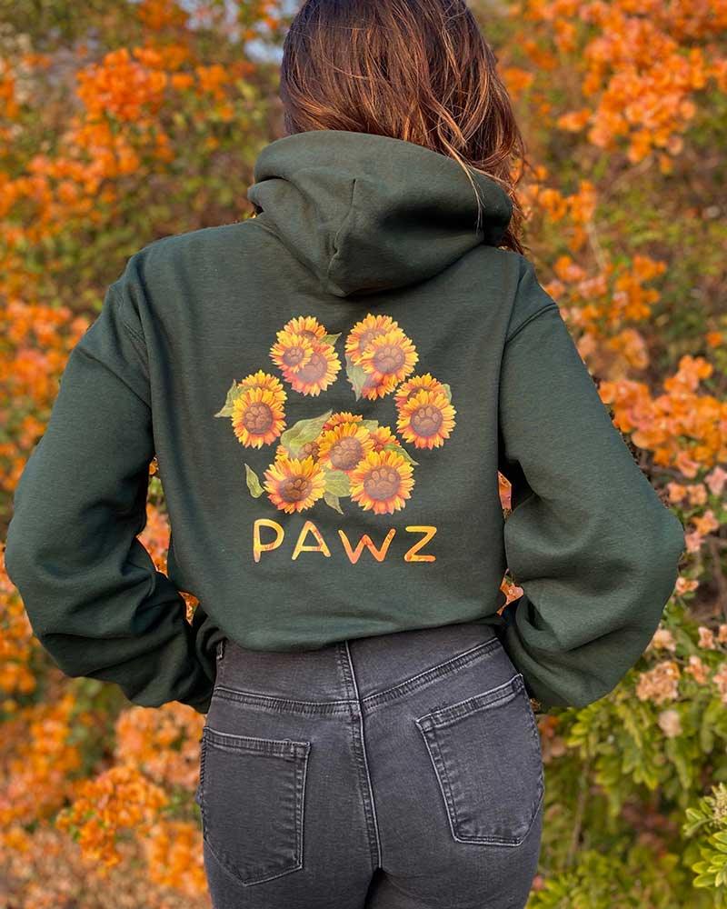 Pawz Sunflower Bouquet Hoodie - Pawz